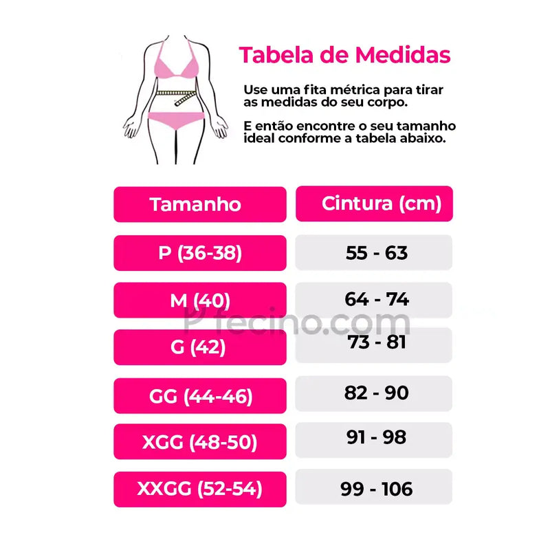 Midéli® - Calcinha Modeladora Comprime a Barriga Não Enrola (Compre 1, Leve 3)