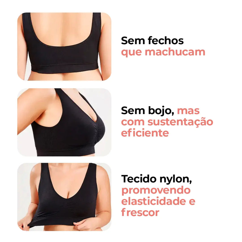 Milanna™ - Sutiã Modelador Sustenta os Seios e Esconde as Gordurinhas (Compre 1, Leve 3)