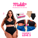 Midéli™ - Calcinha Modeladora Comprime a Barriga Não Enrola (Compre 1, Leve 3)