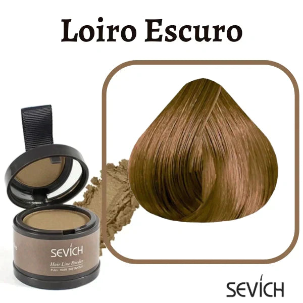 (COMPRE 1, LEVE 2) Sevích™ - Tinta de Cabelo em Pó Só Sai com Shampoo