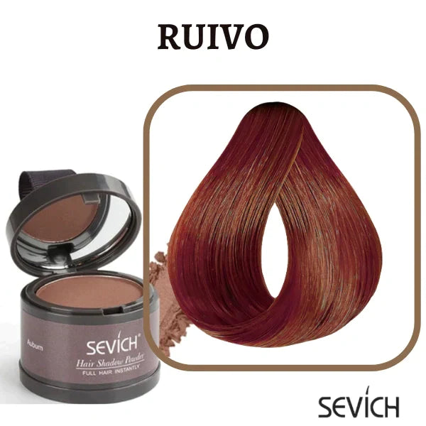 Sevích® - Tinta de Cabelo em Pó Cobre Todos os Fios Brancos (Compre 1, Leve 2)