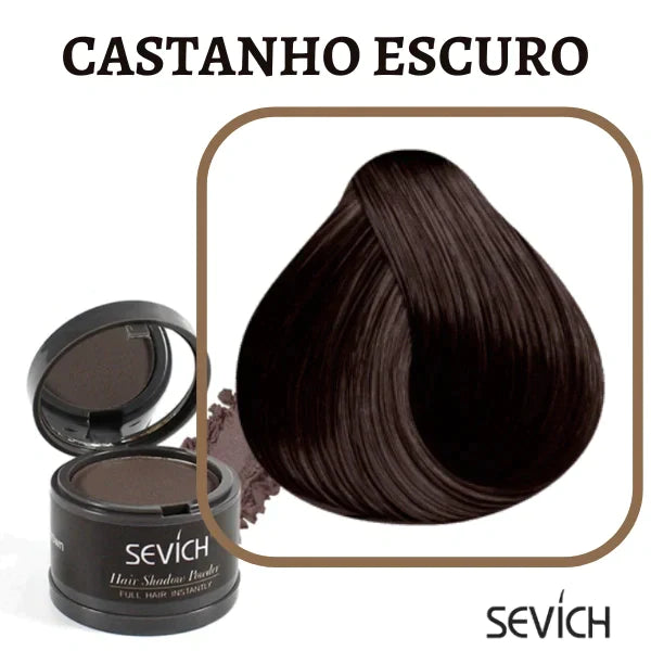 Sevích® - Tinta de Cabelo em Pó Cobre Todos os Fios Brancos (Compre 1, Leve 2)