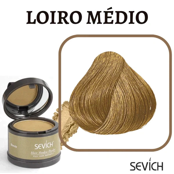 (COMPRE 1, LEVE 2) Sevích™ - Tinta de Cabelo em Pó Só Sai com Shampoo