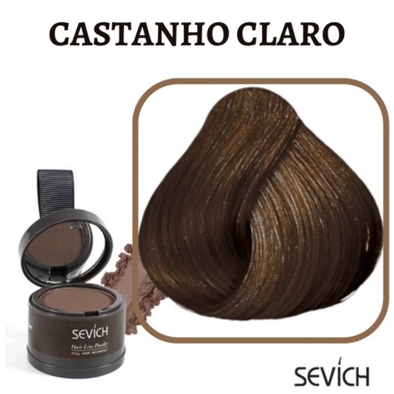 (COMPRE 1, LEVE 2) Sevích™ - Tinta de Cabelo em Pó Só Sai com Shampoo